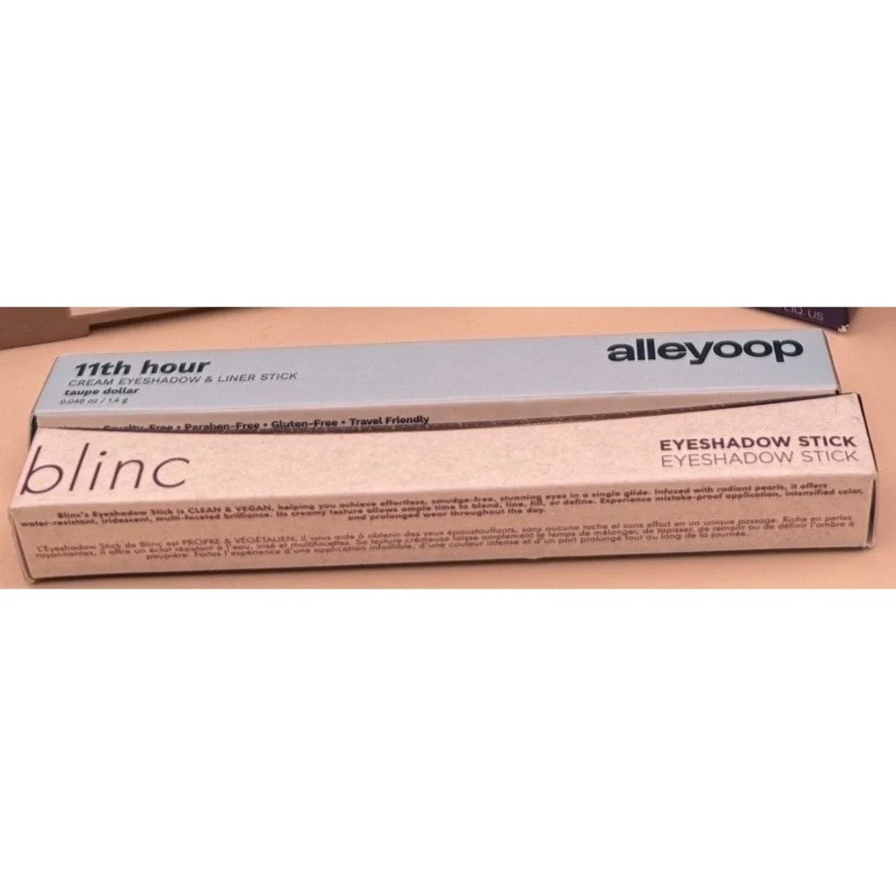 Alleyoop 11th Hour Taupe Dollar & Blinc Taupe Cream Eyeshadow Stick Bundle NEW